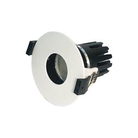 DM202731  Blate 15 Powered by Philips 15W 1350lm 3000K 24° Engine, 350mA, White,Recessed Round plate with Round Pinhole Spotlight,IP20.